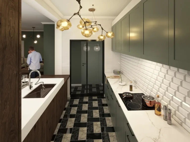 cucina-appartamento-a-milano