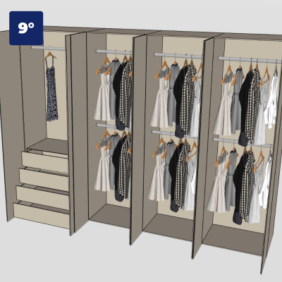 Progettazione dei mobili su Sketchup