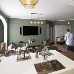 cucina-appartamento-a-milano